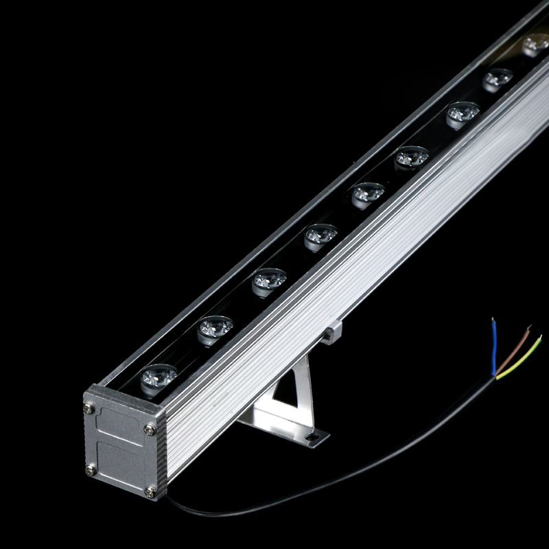 DC24V/AC220V 18/24W 50X40mm White/Yellow Light Waterproof IP67 Aluminum Lens LED Wall Wash Landscape Lighting DC24V/AC220V 18/24W 50X40mm White/Yellow Light Waterproof IP67 Aluminum Lens LED Wall Wash Landscape Lighting